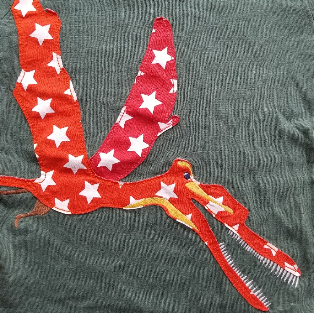 2015 euc/ln Mini Boden pterodactyl tee